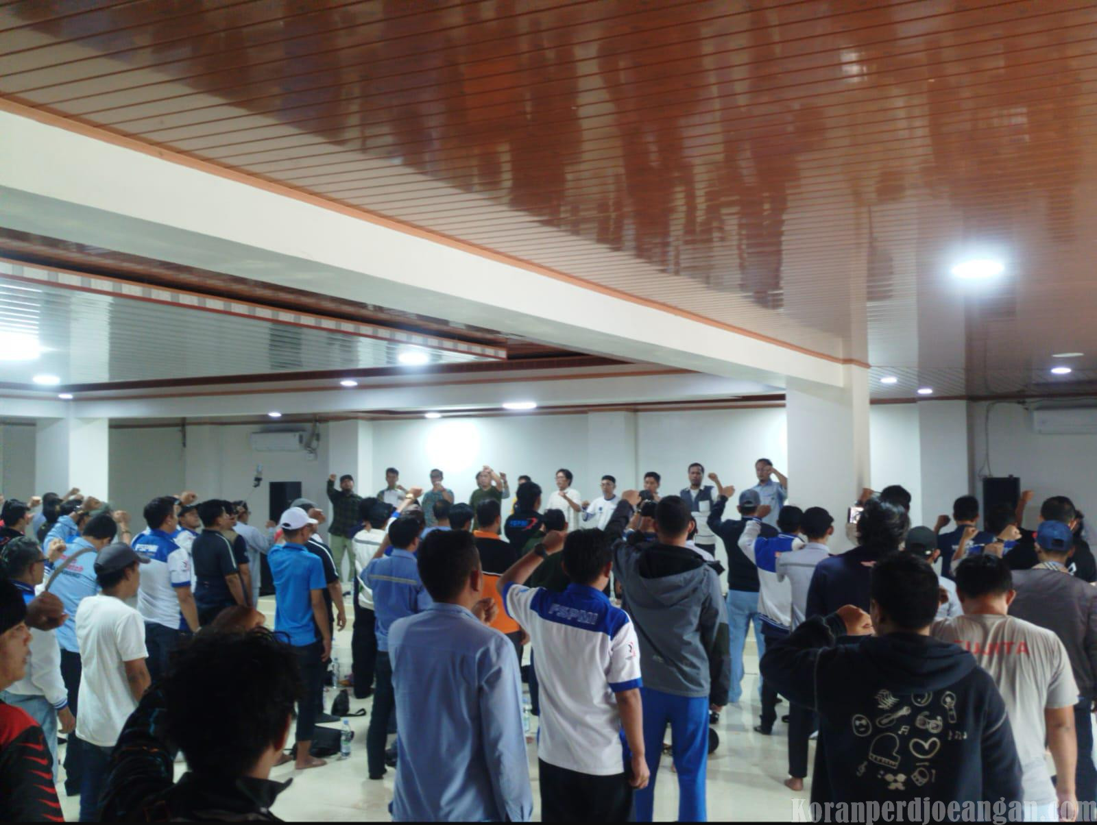 Konsolidasi Pra Mayday, Garda Metal dan FSPMI Purwakarta Siap All Out