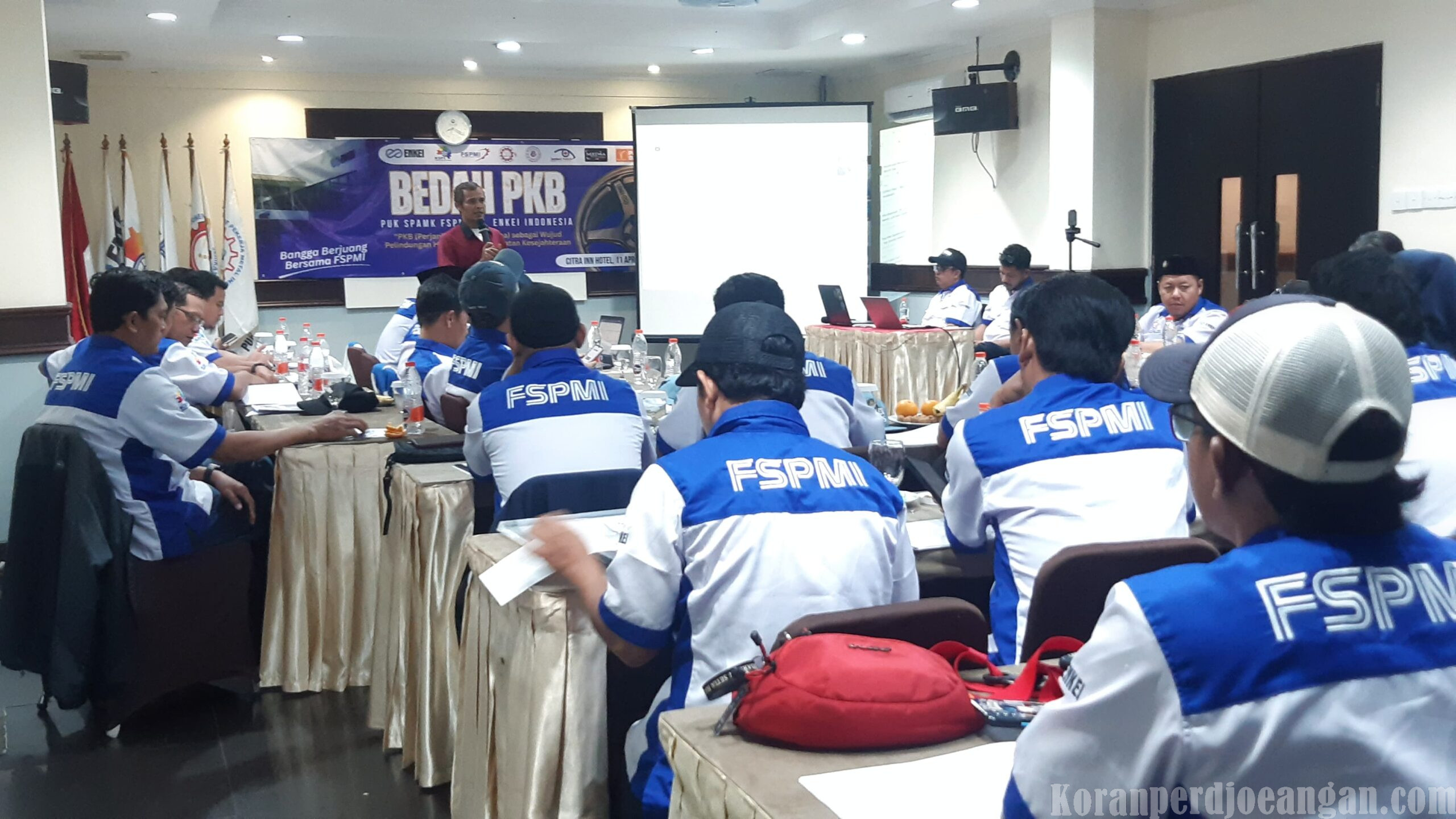 Masa Berlaku Akan Berakhir, PUK FSPMI PT Enkei Indonesia Adakan Bedah PKB