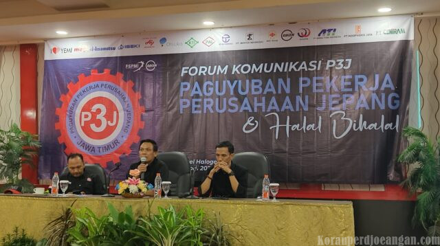 Forum P3J Jawa Timur Gelar Pertemuan Triwulan dan Halal Bihalal, Perkuat Sinergi Antar PUK Perusahaan Jepang