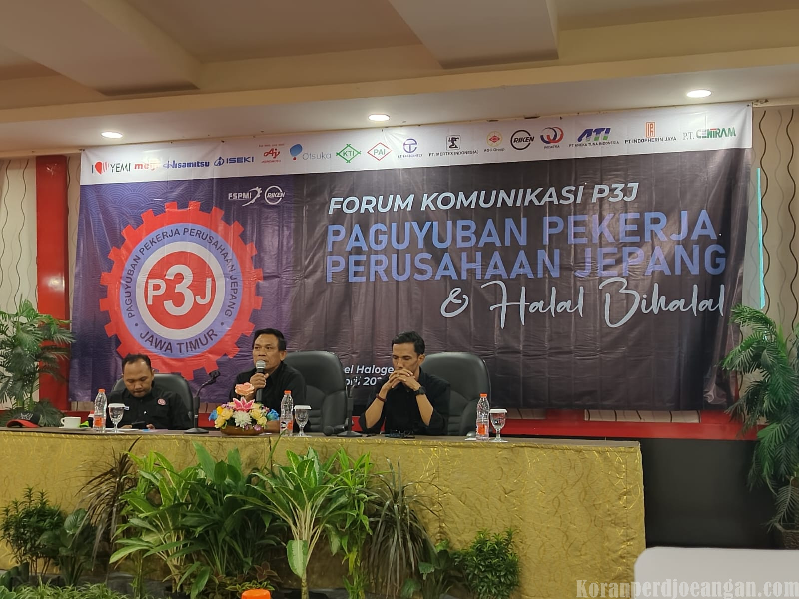 Forum P3J Jawa Timur Gelar Pertemuan Triwulan dan Halal Bihalal, Perkuat Sinergi Antar PUK Perusahaan Jepang