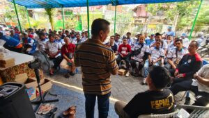 Halal Bihalal DPW FSPMI Jatim Jadi Momentum Konsolidasi dan Persiapan Aksi May Day