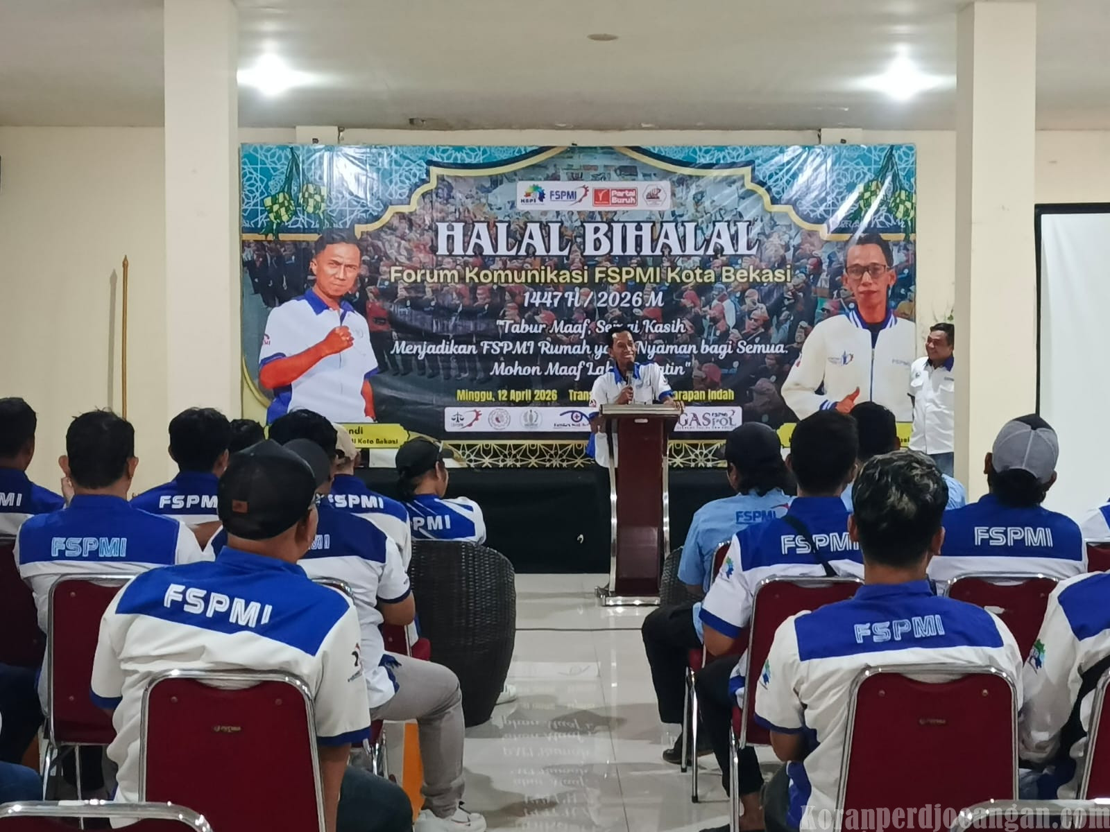 Pererat Solidaritas dan Semangat Perjuangan, Forum Komunikasi FSPMI Kota Bekasi Gelar Halal Bihalal dan Konsolidasi  ‎