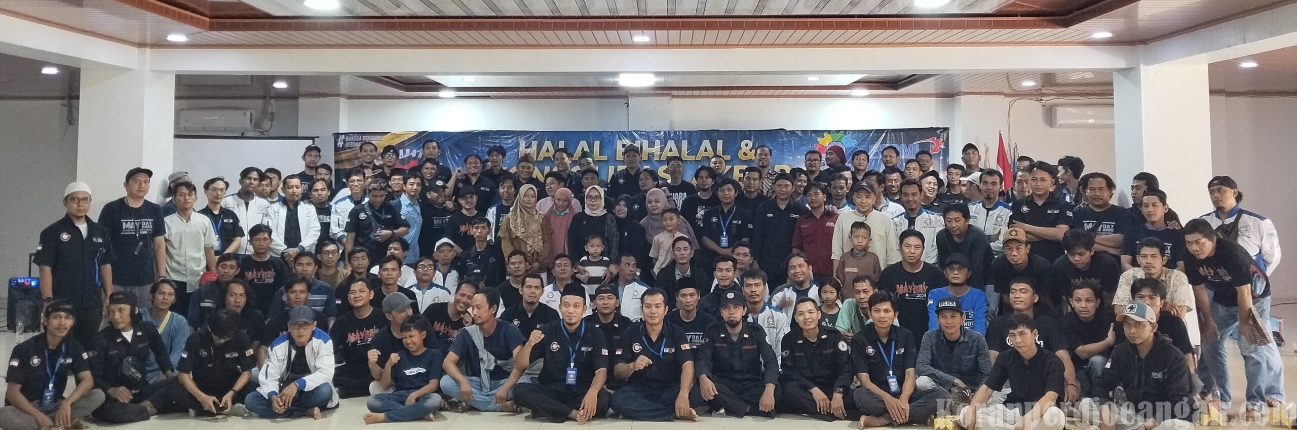 Perkuat Silaturahmi dan Soliditas, PUK SPAMK FSPMI Meiwa Kogyo Gelar Konsolidasi Akbar & Halal Bihalal