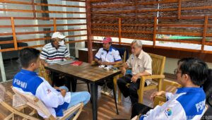 Tim Organizer FSPMI Morowali Berdiskusi dengan Solidarity Center di Bahodopi