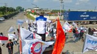 Aksi Pra May Day 2026, KC FSPMI Jepara Raya Kirim Ratusan Massa Aksi
