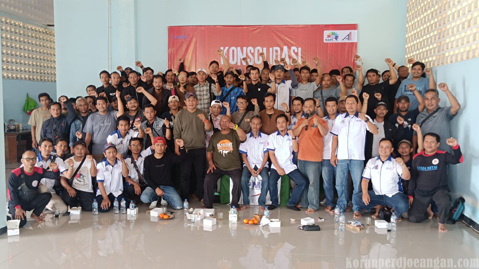 PUK FSPMI Cipta Mortar Utama Gelar Konsolidasi Akbar di Omah Buruh