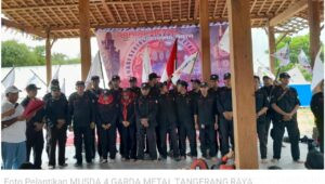 Resmi Terpilih! Sujiatin Nahkodai Garda Metal Tangerang Raya Periode 2026–2031