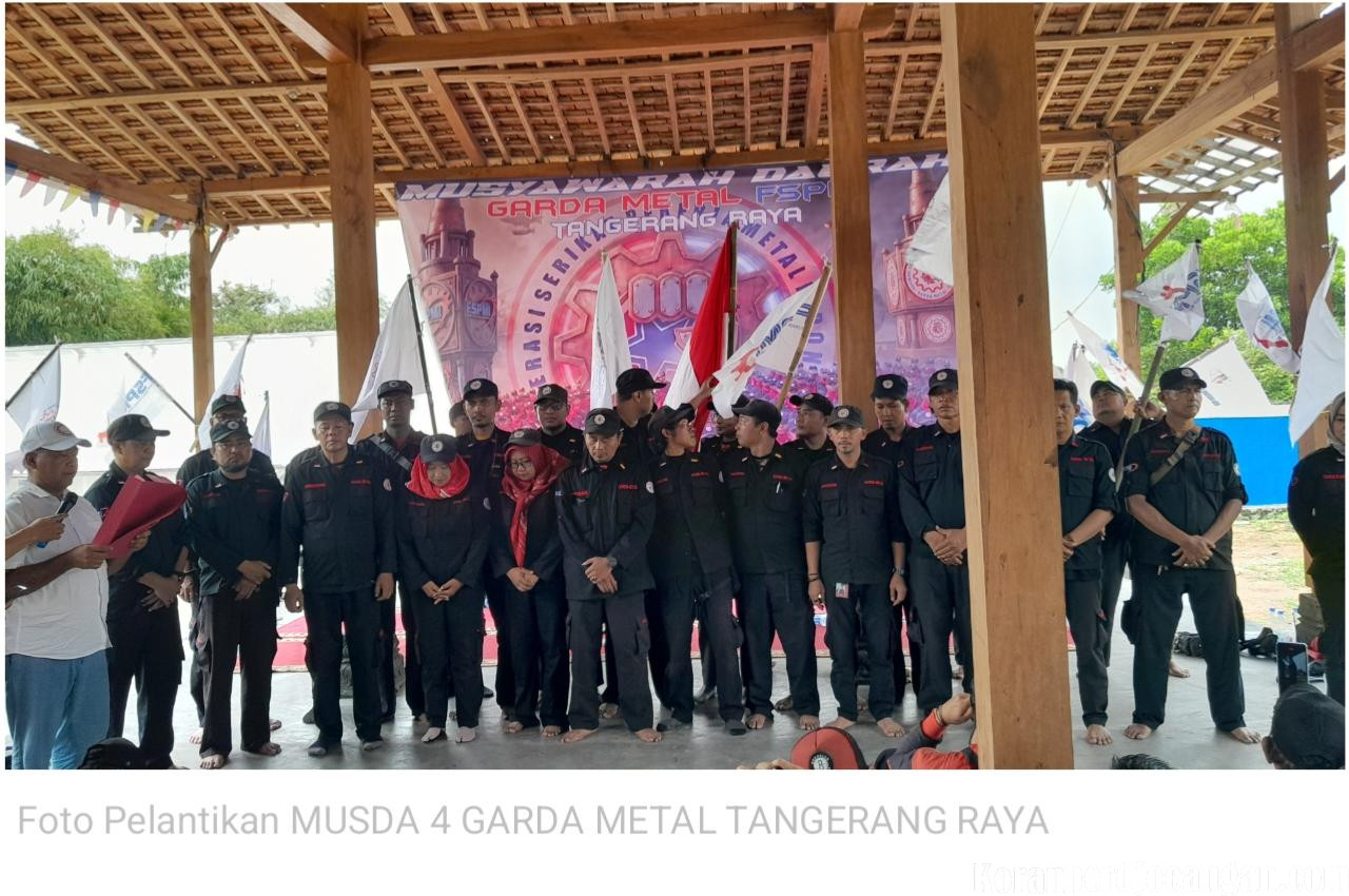 Resmi Terpilih! Sujiatin Nahkodai Garda Metal Tangerang Raya Periode 2026–2031