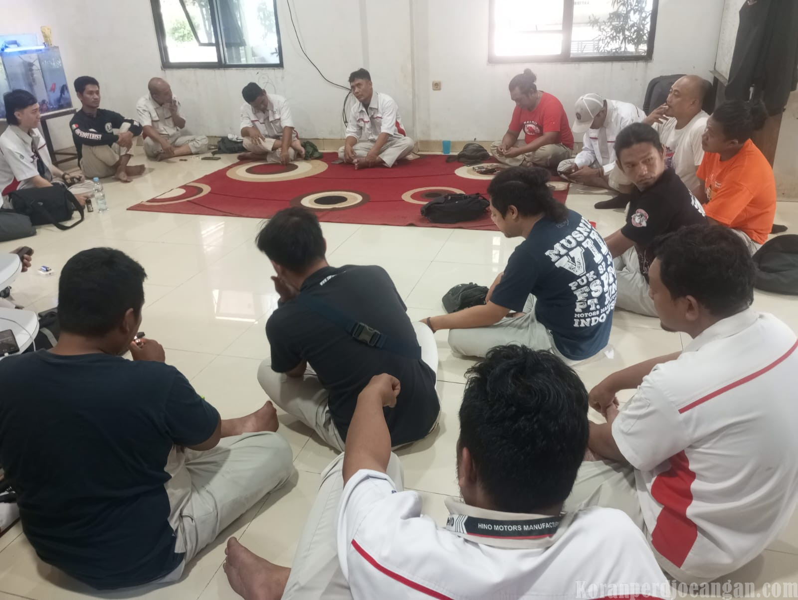 Matangkan Strategi Upah hingga Persiapan May Day, Serikat FSPMI PT Hino Gelar Ratin