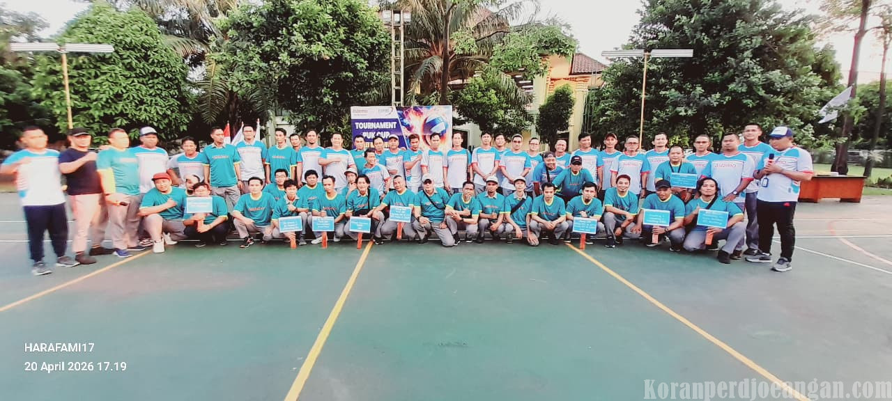 Serikat Pekerja dan Manajemen PT. Astemo Bekasi Mfg Meriahkan Opening Ceremony PUK CUP Volly dan Futsal 2026