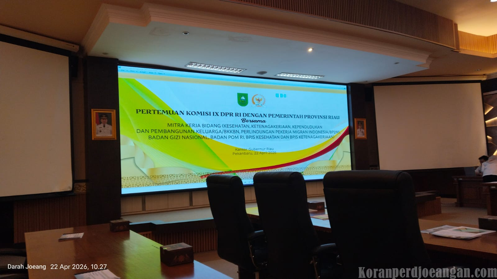 Hadiri Audiensi Dengan Komisi IX DPR RI, DPW FSPMI Riau Sampaikan Aspirasi Buruh