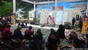 Saat “Besut” Menjala Sampah: Sindiran Pedas Lewat Ludruk untuk Warga Gunung Anyar