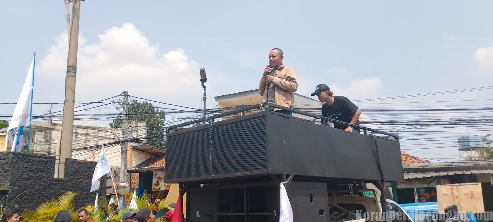 Gelombang Perlawanan Makin Membesar: Aksi Buruh Immortal Terus Berlanjut