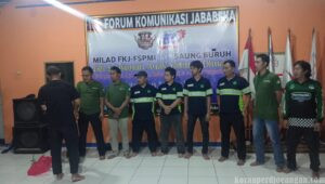 SPLP FSPMI Kabupaten/Kota Bekasi Lantik Anggota Baru