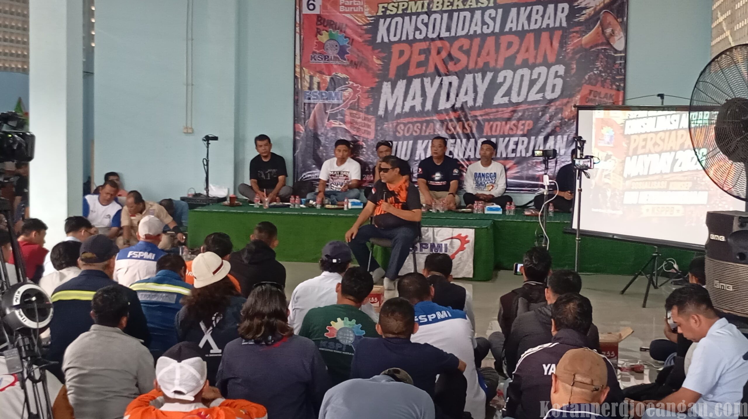 Jelang May Day 2026, FSPMI Bekasi Gelar Konsolidasi Akbar di New Omah Buruh