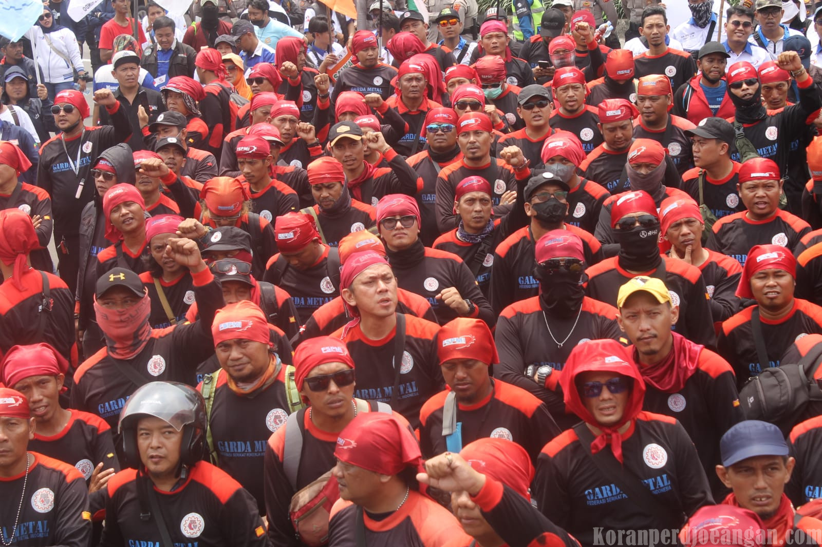 Ratusan Ribu Buruh Siap Kepung DPR RI, Tagih Janji Penghapusan Outsourcing dan Upah Layak