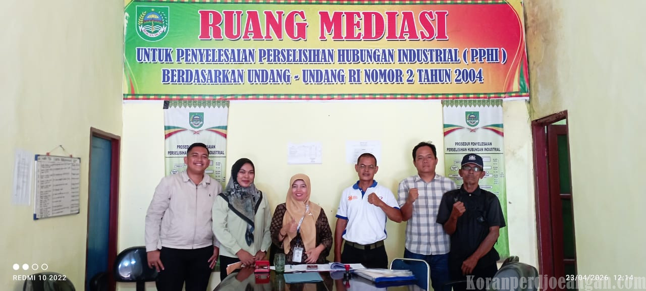 Diduga Demosi Berkedok Mutasi, Sengketa Pekerja PT. KCN Kembali Dimediasi Disnaker Rohul