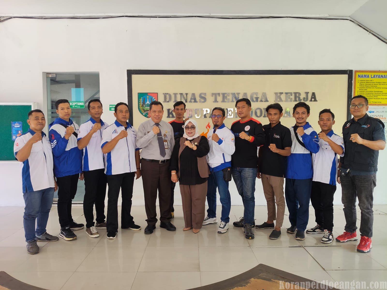 Pertemuan Tripartit Kedua di Disnaker Jombang, FSPMI Perjuangkan Hak Driver