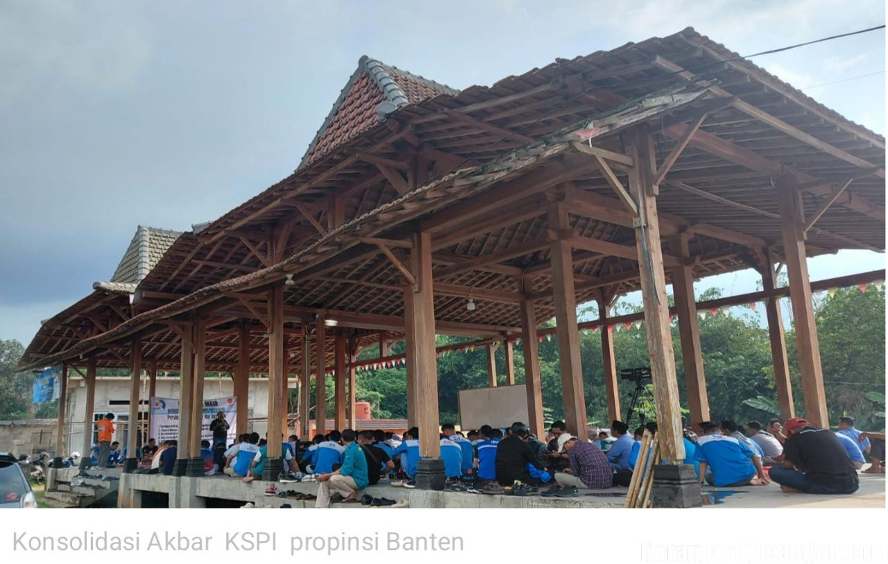 Konsolidasi Akbar KSPI Banten Satukan Langkah Menuju May Day 2026, Tegaskan Soliditas dan Perjuangan Buruh