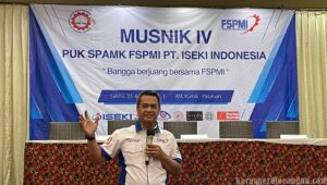 Jazuli Paparkan Sejarah dan Arah Perjuangan Buruh FSPMI di Forum MUSNIK IV ISEKI