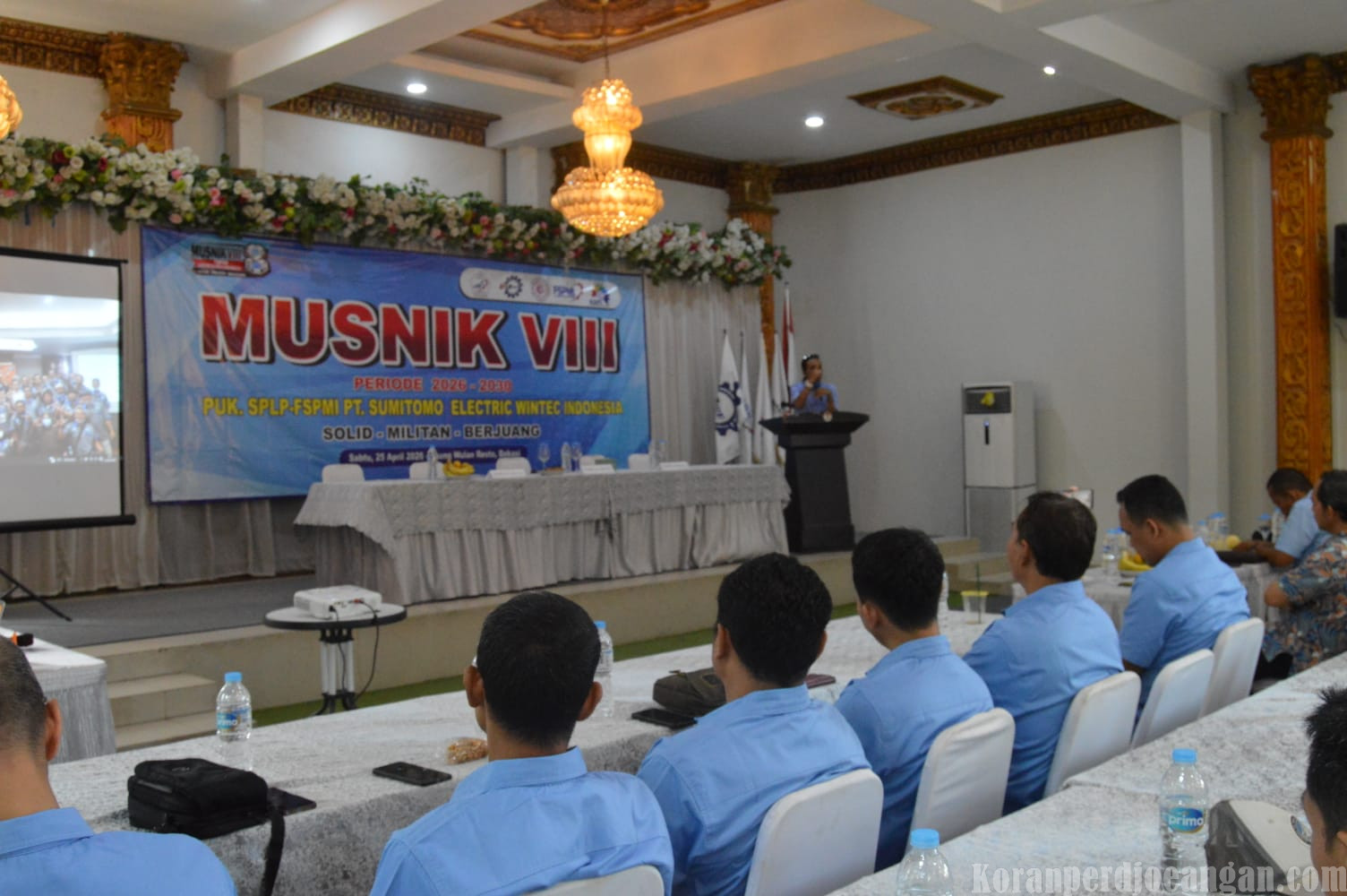 PUK SPLP FSPMI PT. Sumitomo Electric Wintec Indonesia Gelar Musnik VIII di Saung Wulan Bekasi