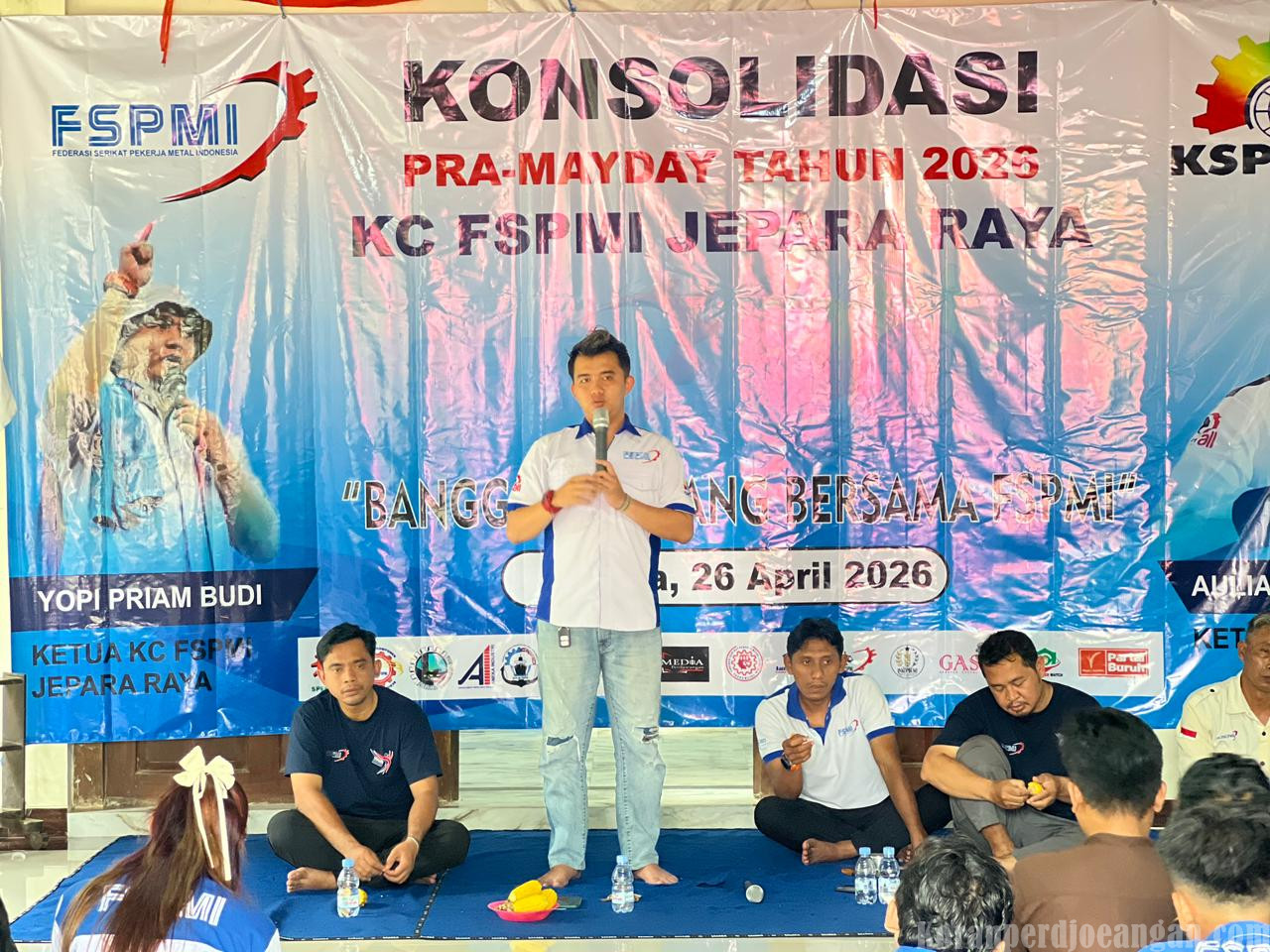 Ketua KC FSPMI Jepara Raya: Lakukan Konsolidasi Ditingkatan Unit Kerja untuk Aksi Massa yang Masif