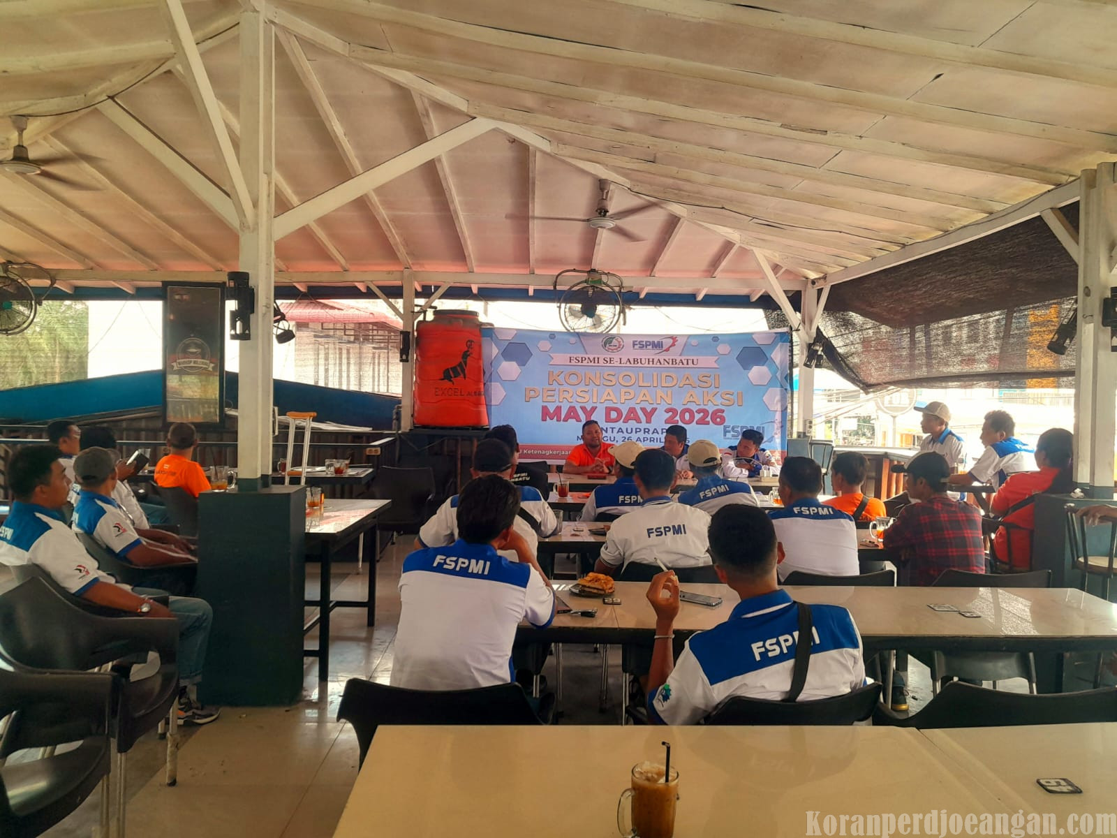 FSPMI Labuhanbatu Gelar Konsolidasi Akbar, Pastikan Ribuan Buruh Siap Turun Aksi May Day 2026