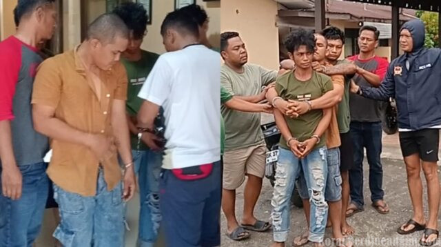 Sat Reskrim Polsek Bilah Hilir Ringkus Komplotan Curas, Otak Pelaku “Mr X” Masih Diburu