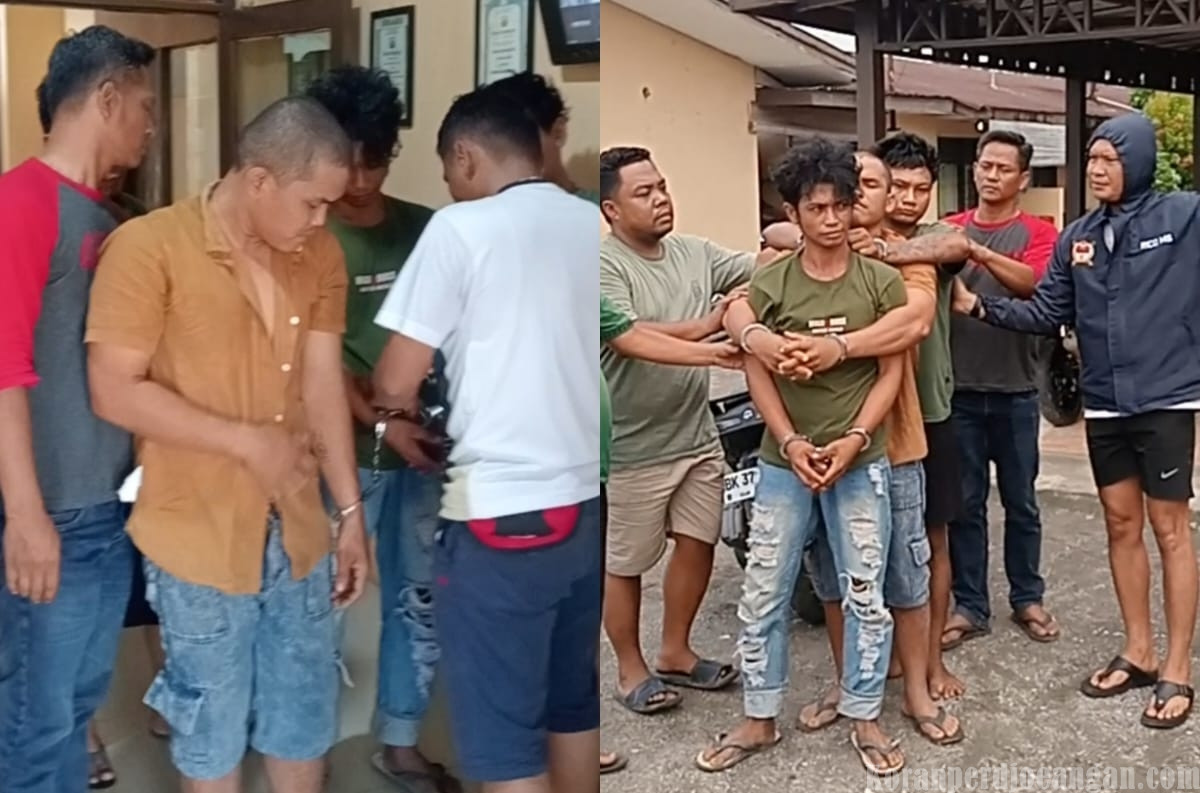 Sat Reskrim Polsek Bilah Hilir Ringkus Komplotan Curas, Otak Pelaku “Mr X” Masih Diburu