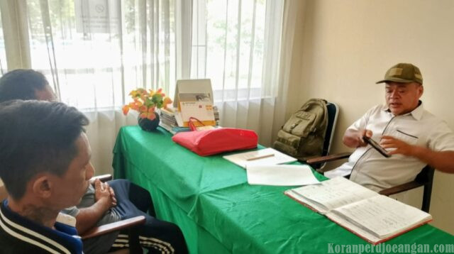 Dampingi Pekerja Tambang Konawe Utara, Sekretaris DPW FSPMI Sultra Konsultasi ke Disnaker Soal Perselisihan Hak