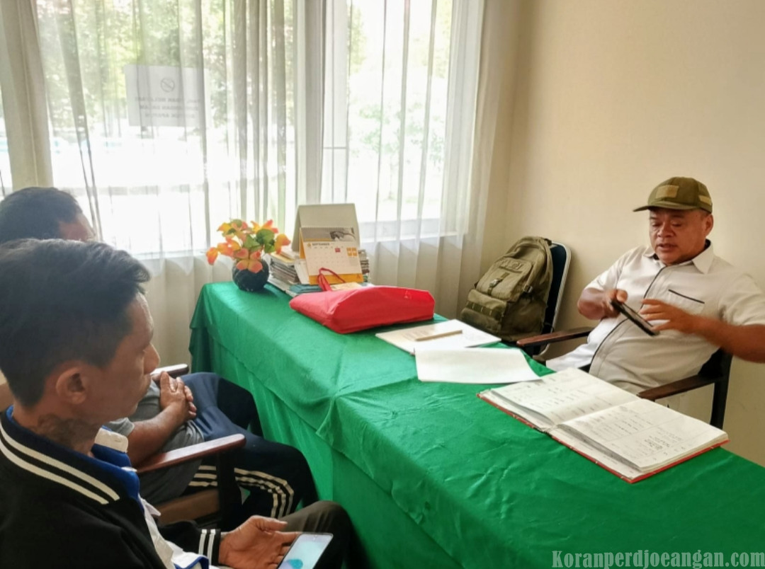 Dampingi Pekerja Tambang Konawe Utara, Sekretaris DPW FSPMI Sultra Konsultasi ke Disnaker Soal Perselisihan Hak