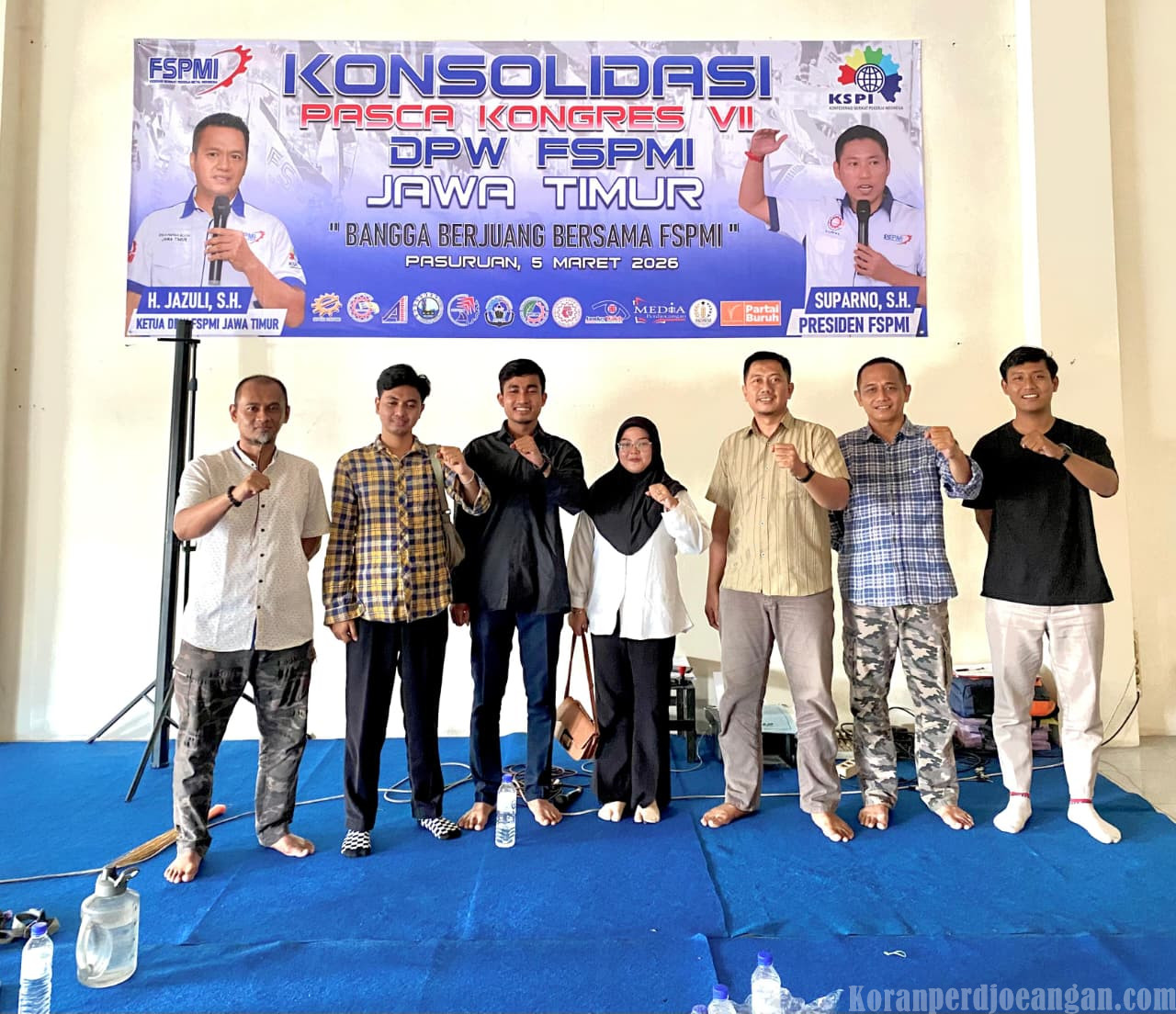 BEM Pasuruan Raya Silaturahmi ke KC FSPMI Pasuruan, Bahas Makna dan Isu Mayday 2026