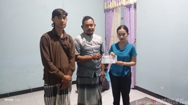 PUK SPAI FSPMI PPPTSI Serahkan Santunan Duka untuk Almarhum Adi Imam Fathoni