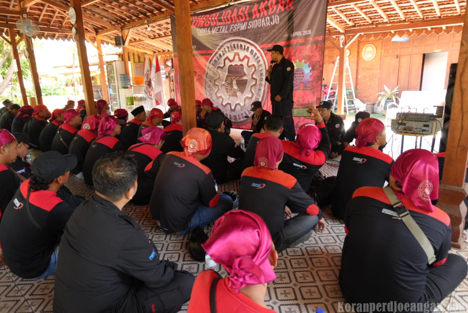 Garda Metal FSPMI Jatim Siap Mengamankan Aksi Demo Hari Buruh (Mayday) 2026