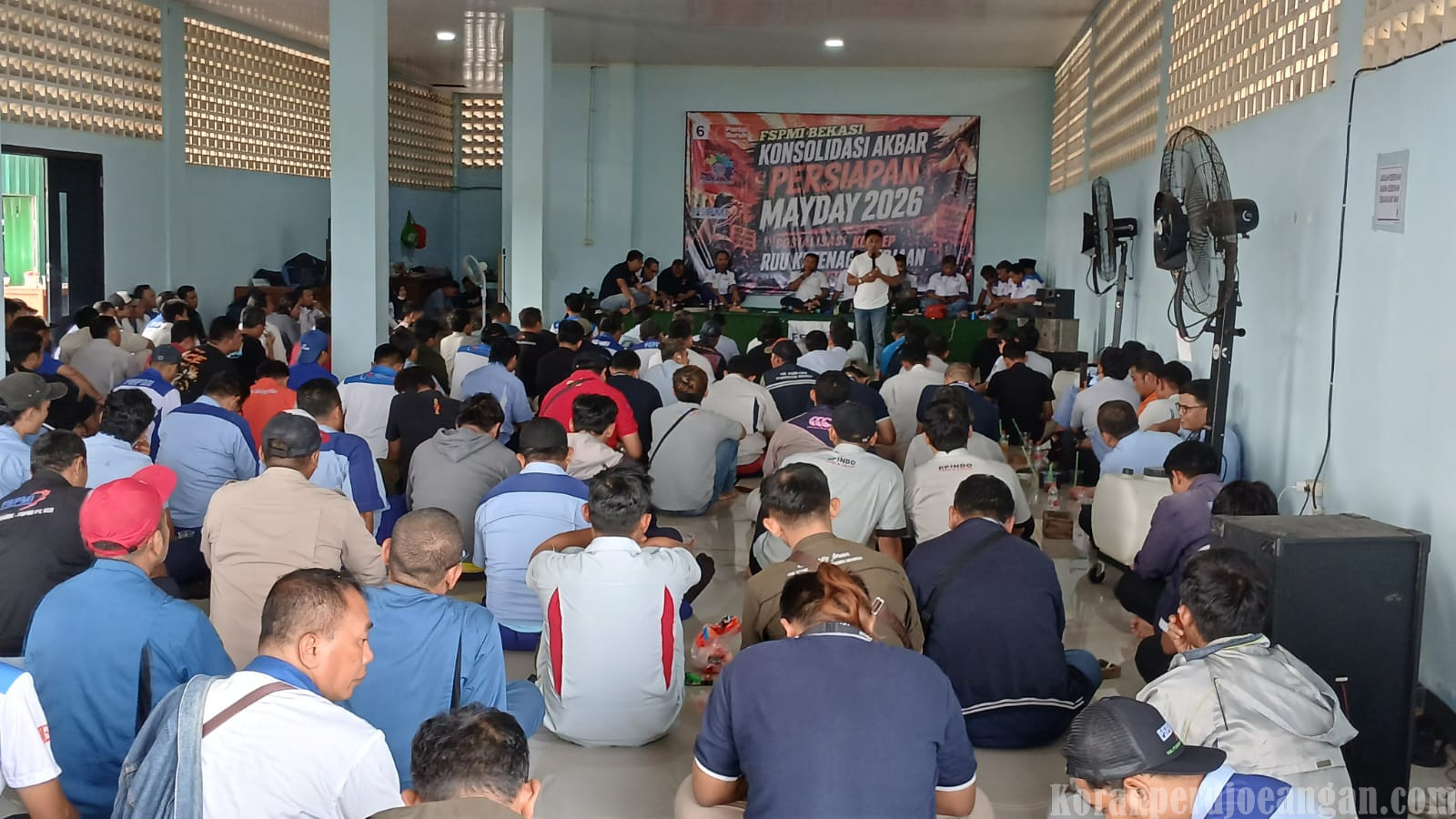 Tudiono Gantikan Suparno Sebagai Ketua PC SPAMK FSPMI Bekasi