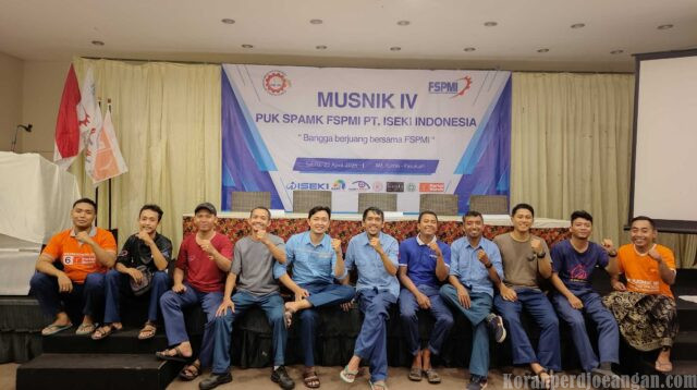 Panitia MUSNIK IV PUK SPAMK FSPMI PT ISEKI Indonesia Matangkan Persiapan Akhir di RM Kurnia Pasuruan