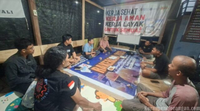 Konsolidasi FSPMI Morowali Akhirnya Digelar, Diskusi Cukup Antusias