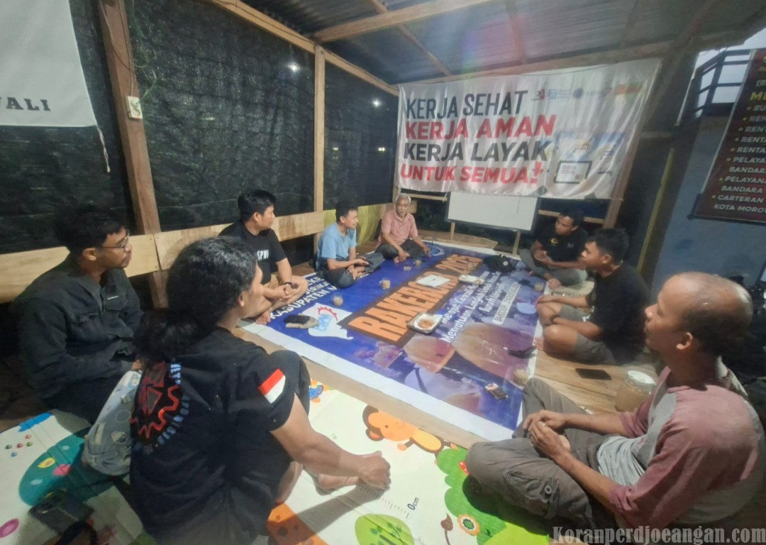 Konsolidasi FSPMI Morowali Akhirnya Digelar, Diskusi Cukup Antusias