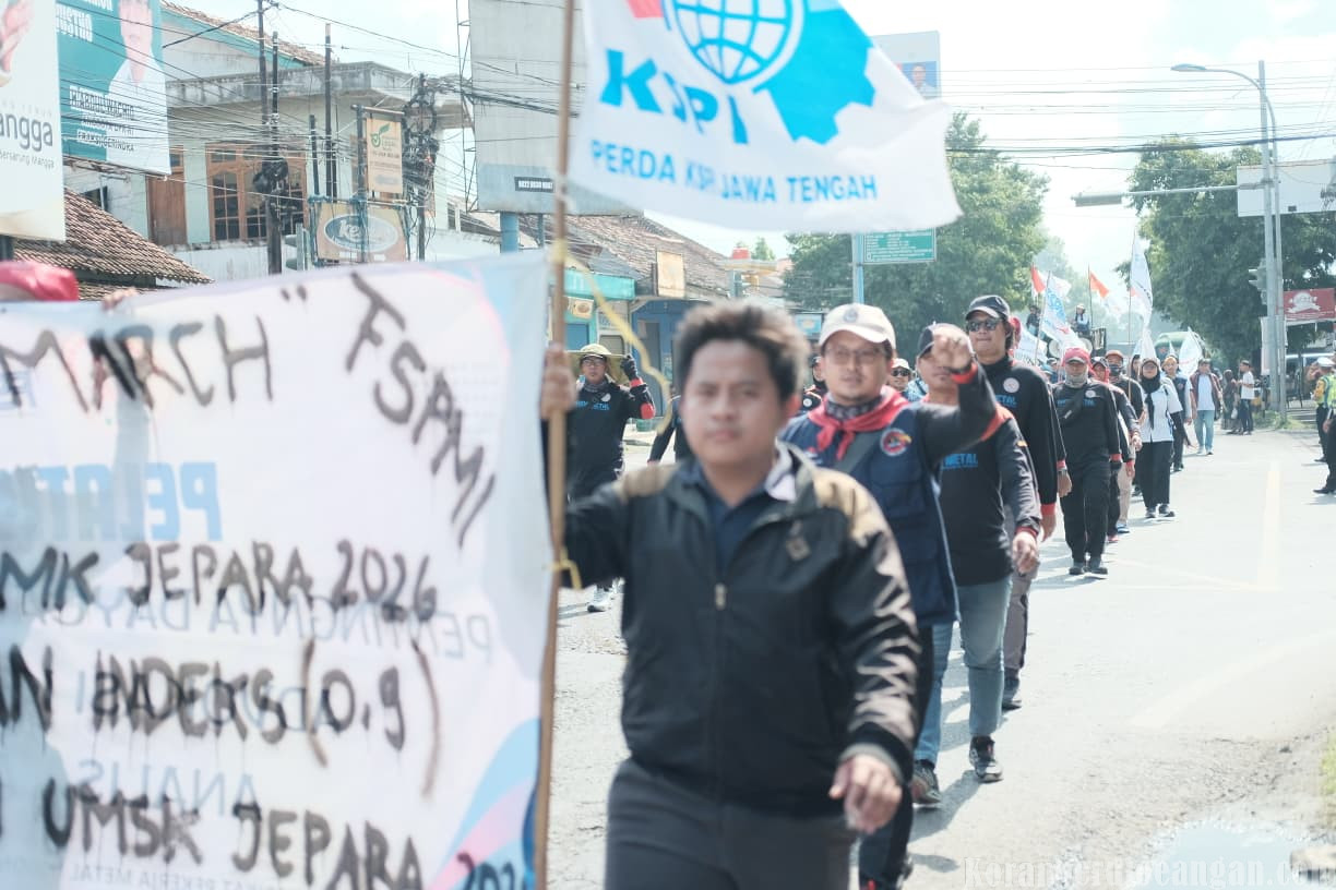 UMSK Jepara kembali Mencuat dalam Tuntutan Aksi Pra May Day 2026