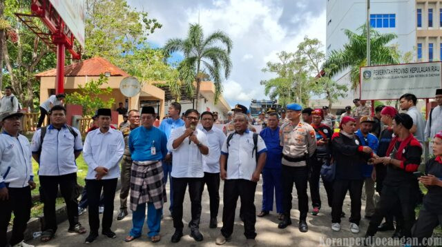 Disnaker Kepri Tanggapi Tuntutan Buruh, Siap Teruskan Aspirasi ke Pemerintah Pusat