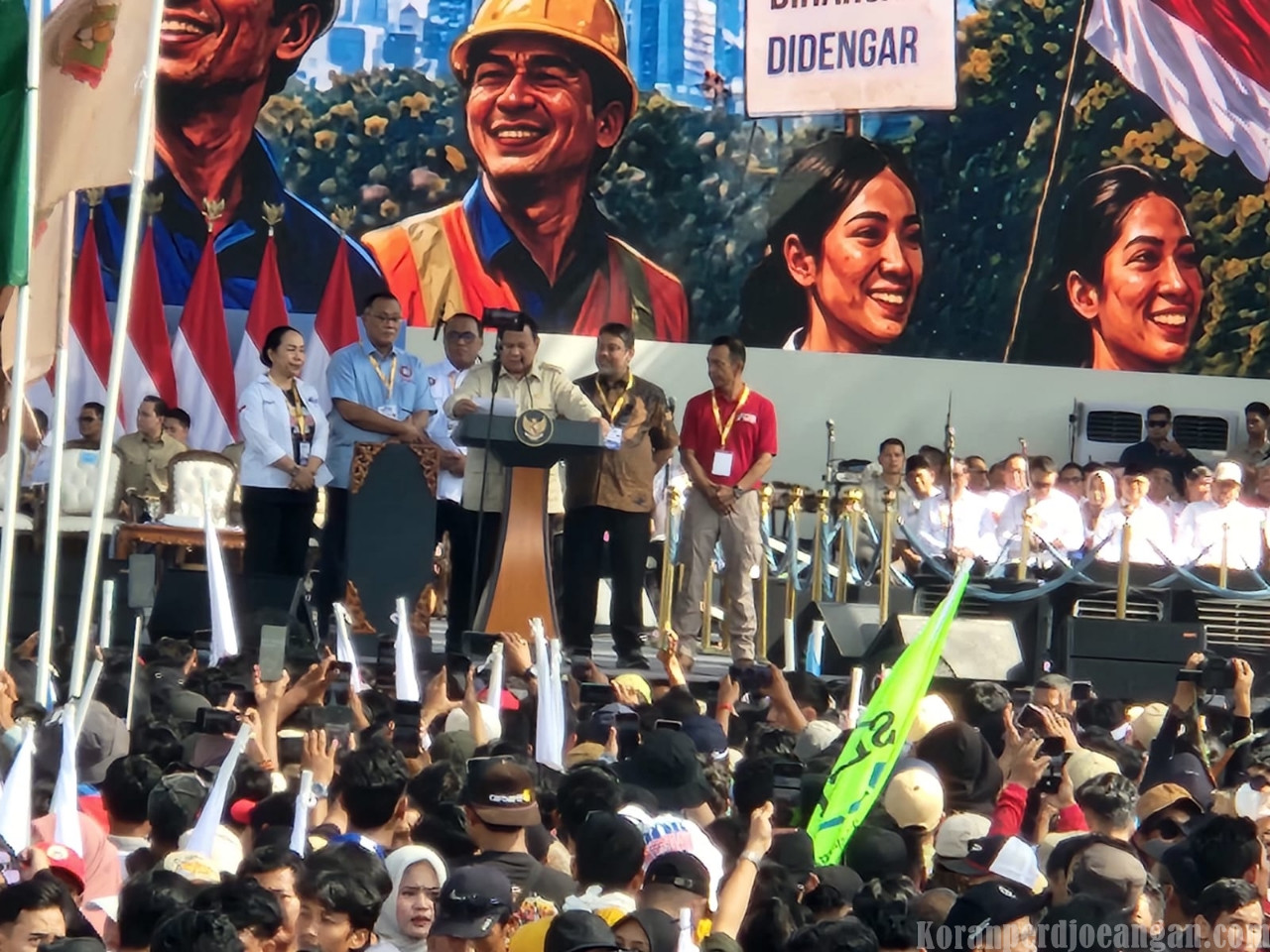 Prabowo Respon Tuntutan Buruh, UU Ketenagakerjaan Ditarget Rampung Tahun Ini