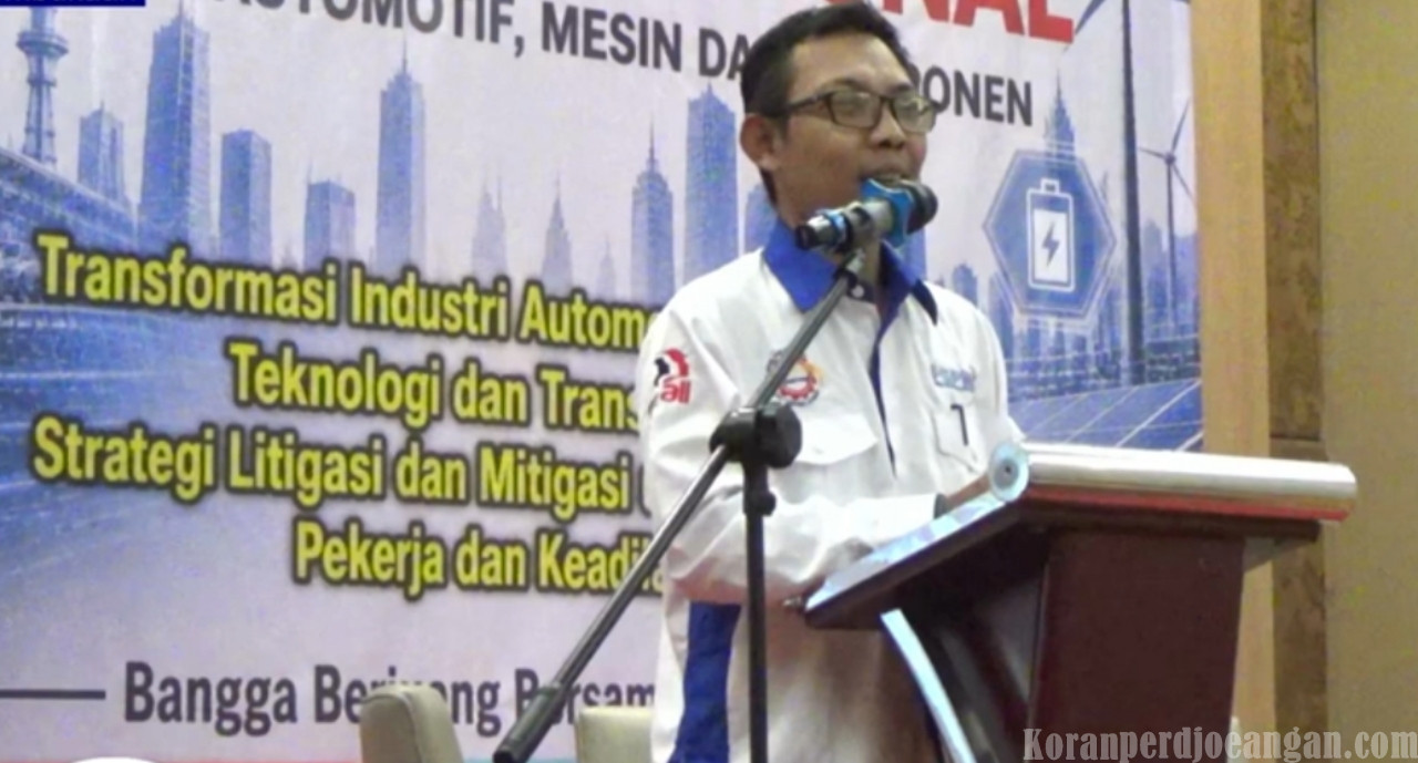 SPAMK FSPMI Dorong Strategi Perlindungan Buruh di Tengah Transformasi Industri Otomotif Lewat Seminar