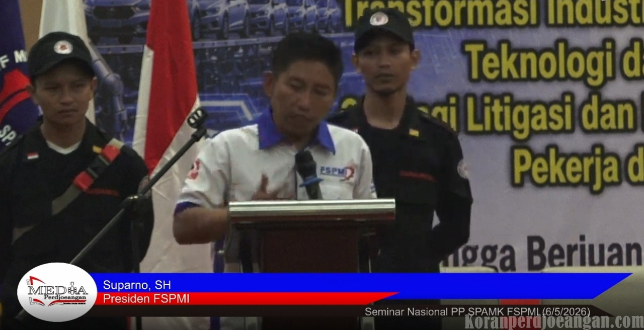 Presiden FSPMI Soroti Permenaker 7/2026 dan Lemahnya Satgas PHK di Seminar Nasional SPAMK