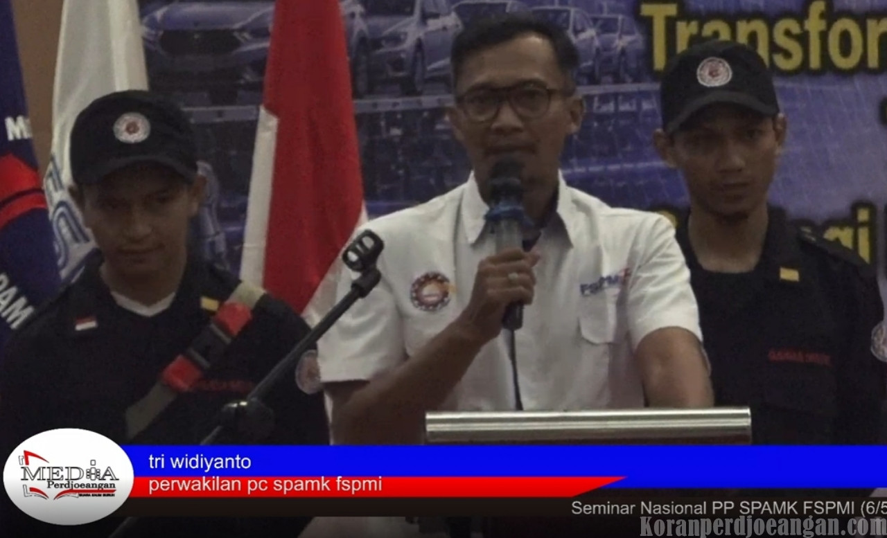 Menghadapi Transformasi Industri, PP SPAMK FSPMI Dorong Strategi Perlindungan Pekerja Lewat Seminar Nasional