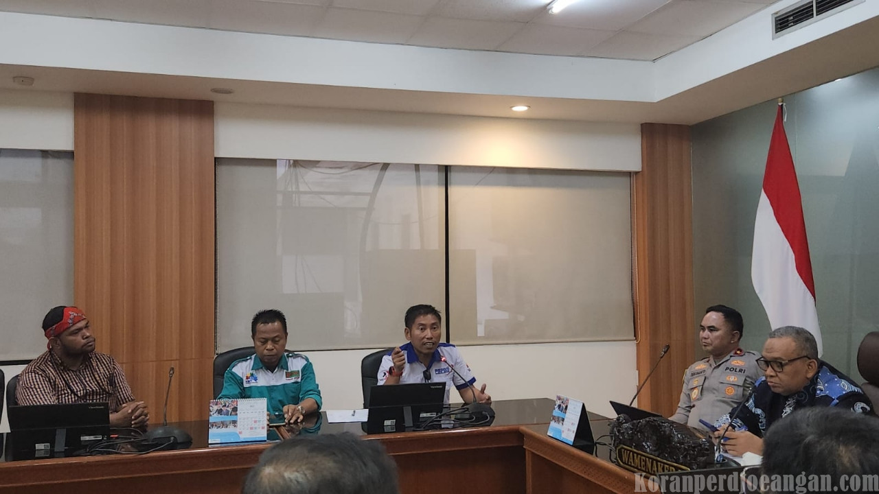 Aksi Buruh KSPI di Kemenaker, Presiden FSPMI Tuding Kemenaker Pelintir Persetujuan Prabowo Terkait Permenaker 7/2026
