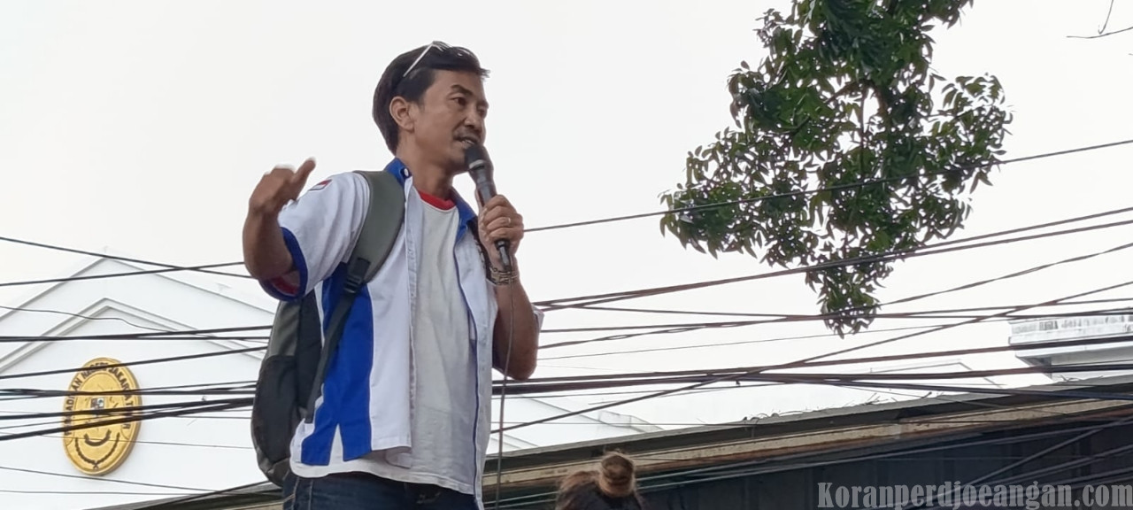 Sidang Masih Mandeg di Tahap Mediasi, Massa Buruh FSPMI Rapatkan Barisan