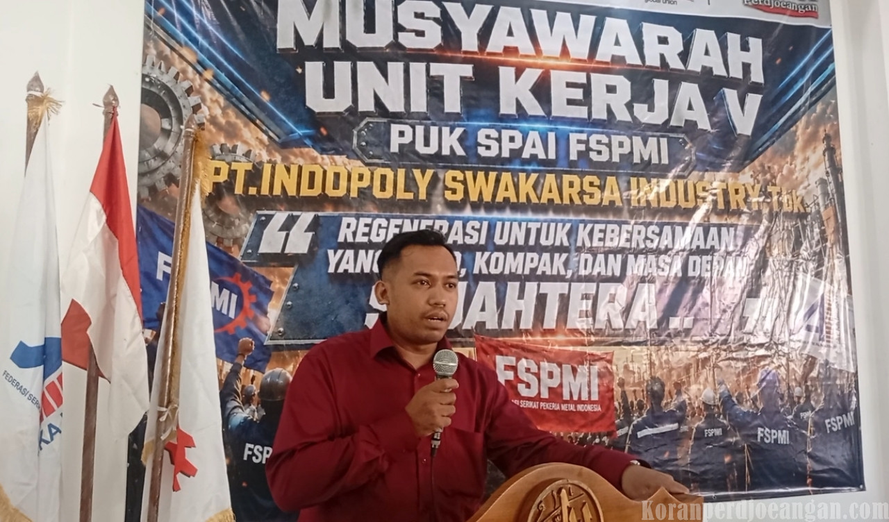 Usung Misi Regenerasi, Serikat FSPMI PT Indopoly Gelar MUSNIK V