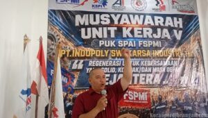 Regenerasi Jadi Kunci, Ketua Serikat FSPMI Indopoly: Berserikat Adalah Jalan Benar untuk Kesejahteraan