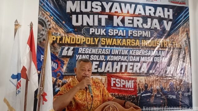 Regenerasi Tak Sekadar Pergantian: Ketua FSPMI Purwakarta Tekankan Keseimbangan Keberanian dan Kebijakan