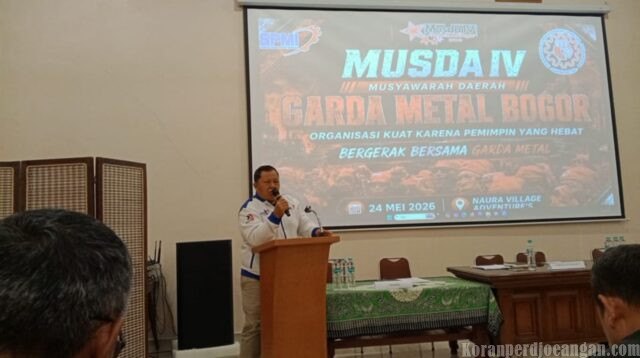Ketua KC FSPMI Bogor Resmi Buka MUSDA IV Garda Metal: Saatnya Perkuat Solidaritas dan Bela Serikat